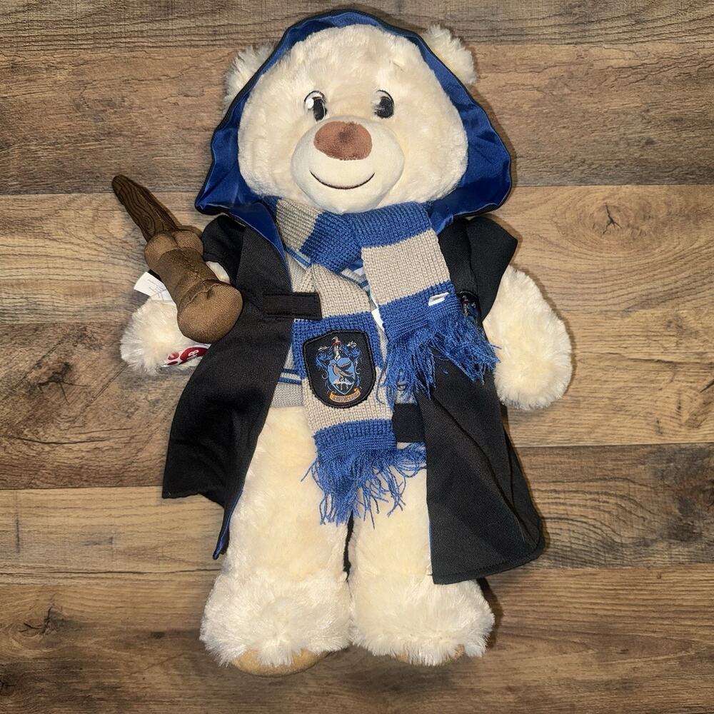 Harry Potter Build-A-Bear Ravenclaw W/Hood/Scarf/Wand